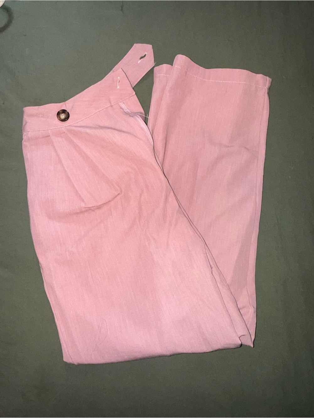 Women’s Pink Casual Trousers